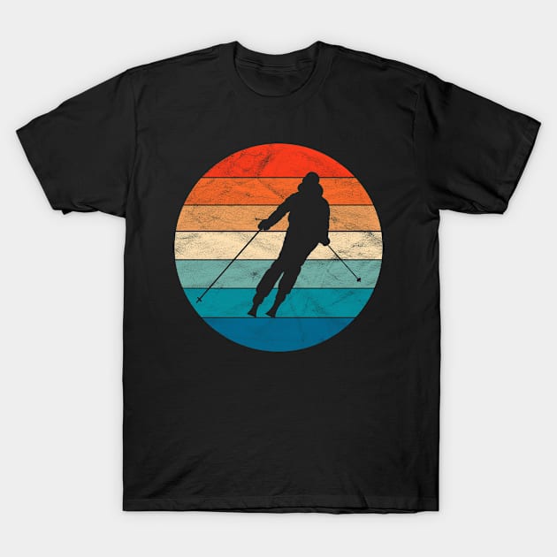 Vintage Skier T-Shirt by ChadPill